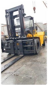 Chariot élévateur diesel TCM d'occasion de haute qualité, capacité 3, 5, 10, 20 tonnes, portée 3, 4, 4,5 mètres, moteur central optimisé - Product Image 4