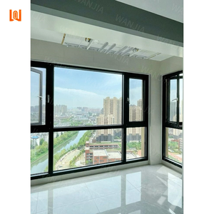 Hiện đại thẩm mỹ khung nhôm cách âm không thấm nước kính tráng men sang trọng căn hộ cửa sổ - Product Image 2