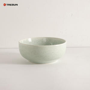 Élégant service de table en céramique fait à la main avec glaçure réactive au four pour un repas haut de gamme - Product Image 3