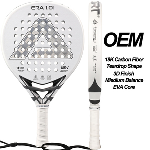 Raqueta de Pádel Profesional Personalizada de Fábrica, Raqueta de Tenis de Pádel de Carbono <span class=keywords><strong>12k</strong></span> 18k de Alta Calidad para OEM - Product Image 1