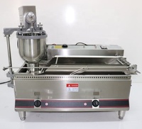 Machine à mini-beignets automatique à gaz (électrique), mini-mochi, muto, machine à beignets automatique commerciale industrielle, machine à faire des beignets