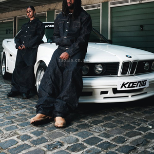 Produttore <span class=keywords><strong>di</strong></span> <span class=keywords><strong>Jeans</strong></span> <span class=keywords><strong>Jeans</strong></span> ricamati personalizzati giacca due pezzi Set Streetwear <span class=keywords><strong>oversize</strong></span> pantaloni in Denim per uomo - Product Image 2