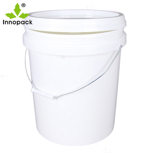 Cubo de pintura de impresión profesional con tapa, logotipo personalizado, barril redondo de plástico de 18L para suministro directo de agua y gasolina - Product Image 6