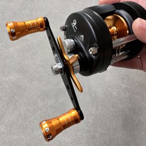 8 + 1BB roulements <span class=keywords><strong>profil</strong></span> <span class=keywords><strong>rond</strong></span> Baitcast <span class=keywords><strong>moulinet</strong></span> léger leurre coulée <span class=keywords><strong>moulinet</strong></span> pour ruisseau truite pêche gauche droite en option - Product Image 6