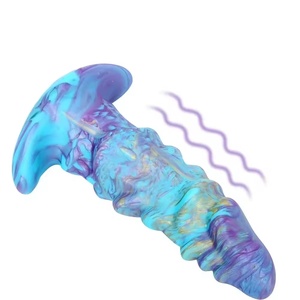 Dildo Súper Grande y Grueso con Forma Europea Americana, Tapón Anal de Dragón Monstruoso Colorido, Expansor de Fantasía, Nuevos Juguetes para Mujeres - Product Image 5