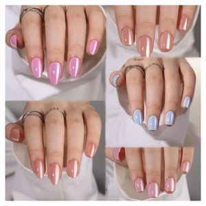 <span class=keywords><strong>Faux</strong></span> ongles de luxe de haute qualité avec diamants, extra longs, forme cercueil, courbe élégante, à presser - Product Image 4