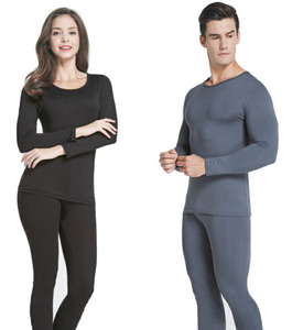 N019 das Mulheres Ultra Macio Scoop Pescoço Roupa Interior Térmica Camisa Long Johns Top Com Velo Forrado Manga Longa Sexy Slim Roupa Interior
