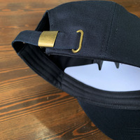Gorra Clásica de 5 Paneles, Estructurada, de Algodón, con Visera Curva, Logotipo Bordado en 3D Personalizado, Servicio de Fabricación al por Mayor OEM ODM