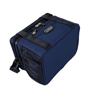 Sac isotherme élégant pour femme, vintage, en polyester, pour l'été, avec porte-gobelet, durable, imperméable, portable, pour usage extérieur, sac à main - Product Image 5