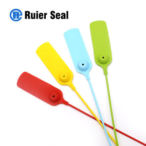 Sceau de sécurité en plastique jetable REP007 anti-effraction pour extincteur, bagages, boîte, camion, <span class=keywords><strong>remorque</strong></span>, conteneurs - Product Image 6