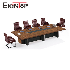 Offre Spéciale design moderne bureau table de réunion de conférence de salle de réunion de bureau pour meubles de salle de conférence - Product Image 5