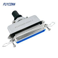 Konektor Centronic 57 CN Solder Cup 57-60 Female, Konektor Centronic 57 60140 60240 60360 60500 dengan Penutup Logam Lurus
