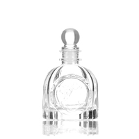 Vente en gros Flacon vide de 40ml 50ml avec bouchon en verre pour diffuseur d'arôme de parfum de luxe