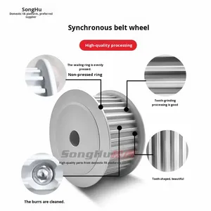 Songhu fabrikant verwerkte synchrone riemschijf legering T10 MXL XL L H S2M 3M 5M 8M S5M China - Product Image 2