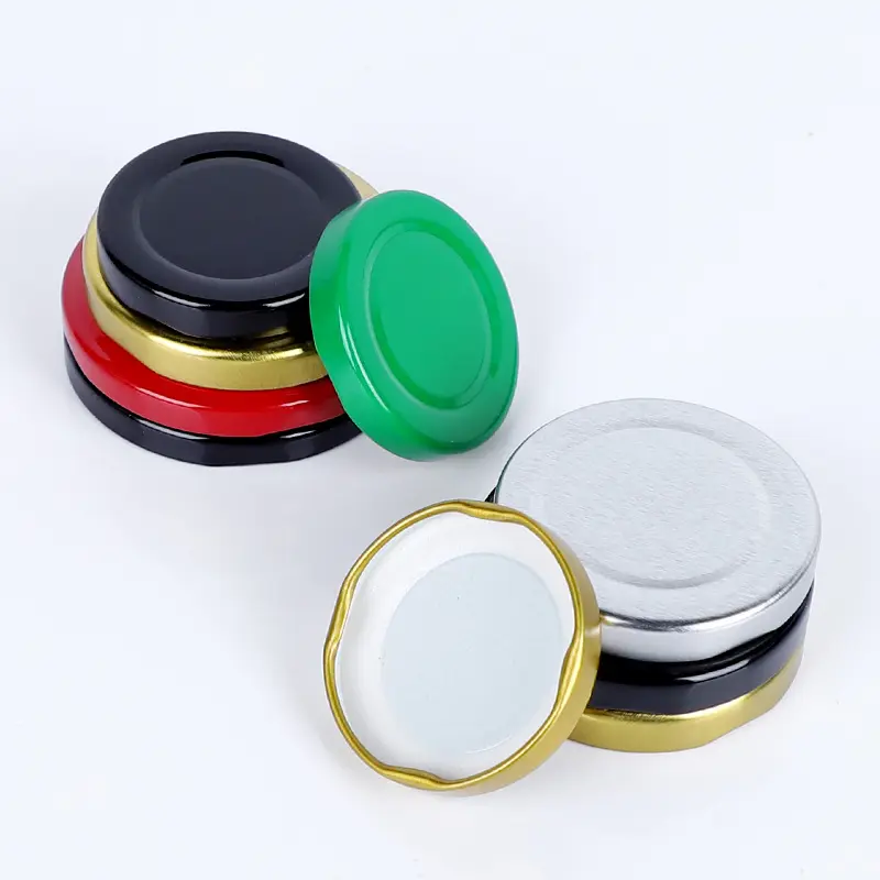 Wholesale Cheap 38mm 43mm 53mm 63mm 70mm 82mm Canning Jar Lids Metal Lug Caps