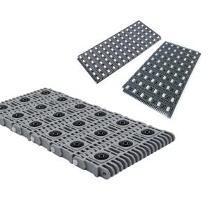 Kece Nieuwe <span class=keywords><strong>400</strong></span> Roller Top Pom Modulaire Transportband Hittebestendig Voor Fabriek Sorteertransporteurs - Product Image 3
