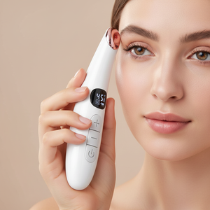 Varita de Masaje Ocular Frío/Calor de Marca Privada, Masajeador Eléctrico de Mano 5 en 1 para Arrugas - Product Image 1