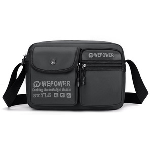 Sacs messagers multifonctionnels en toile imperméable pour hommes, pour le sport et les activités de plein air, avec plusieurs compartiments - Product Image 1