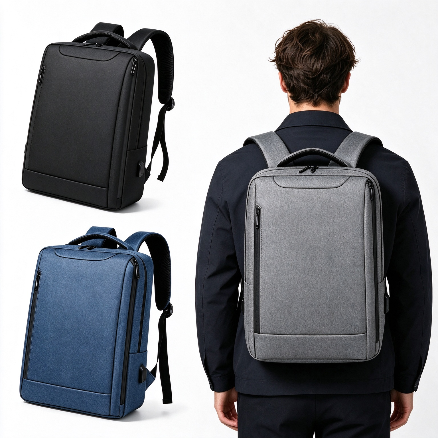 Waterproof Oxford Business Laptop Backpack