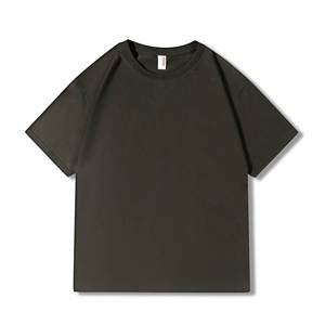 Design New Arrival Blank Heavyweight Plain T Shirt Tee Custom Oversized Plus Size Men'S T-Shirts - Product Image 3