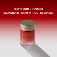 Crème hydratante anti-âge antioxydante anti-rides à l'extrait de pivoine