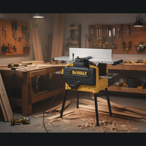 Sierra de mesa DeWalt de 10 pulgadas con soporte y sistema de guía para trabajar la madera - Product Image 3