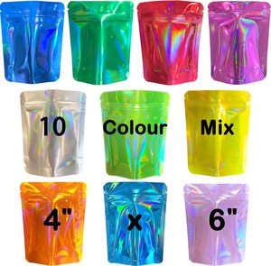 Custom Printed Resealable Ziplock Food Packaging Die <b>Cut</b> Smell Proof Stand Pouches PET 3.5G Mylar Bags for Milk - Product Image 1