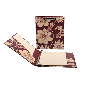 OEM/ODM Nhà máy cung cấp trực tiếp cho văn phòng, trường học, đơn đặt hàng bán buôn chất kết dính Vòng Hoa tùy chỉnh với các trang Refillable và bìa cứng - Product Image 1