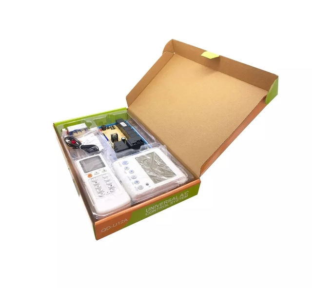 QD-U12A Universal air Conditioner Spare Parts Pcb Control Board Remote Control for Cabinet air Conditioner