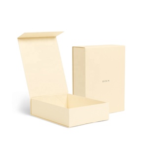 Kotak Kemasan Pakaian Lipat Magnetik Premium Mewah Daur Ulang dari Karton Kaku dengan Logo Kustom Putih, Kotak Hadiah Flip Top - Product Image 6