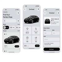 Aplicación Móvil de Alquiler de Autos para una Selección Fácil de Vehículos, Reservas Seguras, Compatible con MAC/Linux/Internet, Multi-idioma
