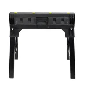 2023 Alibaba Popular New Style 27in Plastic Folding Adjustable Sawhorse