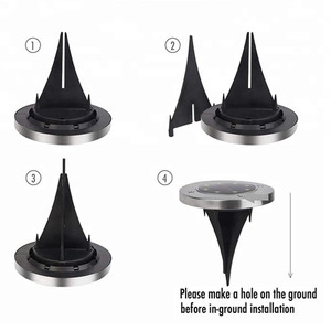 Spot lumineux solaire led imperméable, éclairage pour un pont, un bateau ou une allée, 12 v - Product Image 5