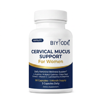 Capsules de soutien pour la muqueuse cervicale OEM, 90 g, formule personnalisée avec L-Arginine, NAC, Pépins de Raisin, Vitamine C, Fabricant Afrique de l'Ouest pour Femmes