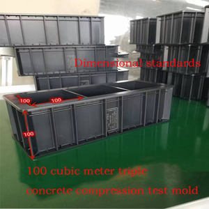 Calcestruzzo di plastica ABS di alta qualità per Test cubo stampo 100mm tripla 100 metri cubi garanzia di 1 anno - Product Image 3
