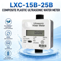 Compteur d'eau ultrasonique en ligne en gros DN15 DN20 DN25 LoRaWAN 4G RS485 NB-IoT Lecture à distance intelligente domestique