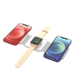 15W 3 in 1แท่น<span class=keywords><strong>ชาร์จ</strong></span>ไร้สาย<span class=keywords><strong>แบ</strong></span>บสามช่อง<span class=keywords><strong>ชาร์จ</strong></span>โทรศัพท์มือถือได้อย่างรวดเร็วสำหรับ ipone/samsung/samsung watch/<span class=keywords><strong>airpods</strong></span> - Product Image 5