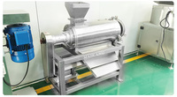 Industriële grote fruitpulperapparatuur abrikoos perzik tomaat mango ananas pulpmachine
