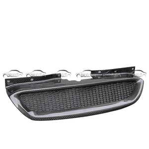 Carbon Fiber RS Style Fender Flares Radiator Grille <b>Grill</b> <b>Mesh</b> <b>for</b> Hyundai Genesis Coupe 2009-2011 - Product Image 2