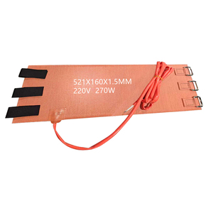 Chauffe-tambour électrique sur mesure 521x160x1.5mm 270W, bande chauffante pour tuyaux, chauffe-bouteille de protoxyde d'azote 220V - Product Image 3