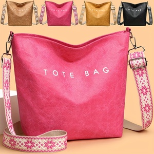 Borsa da Donna <span class=keywords><strong>alla</strong></span> <span class=keywords><strong>Moda</strong></span>, Nuovo Stile, Semplice Borsa a Tracolla Monogrammata, Borsa a Spalla di Grande Capacità - Product Image 5