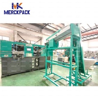 Machine de soufflage de bouteilles PET entièrement automatique à 2 cavités, fabricant de machines de moulage par étirage-soufflage pour bouteilles d'eau