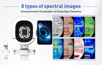 Analyseur de peau 3D 2026 avec IA, scanner facial, équipement de test cutané pour salon de beauté et esthétique médicale