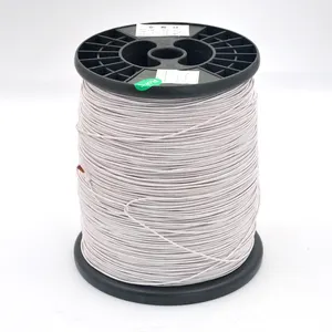 0.02 to 0.5mm High Frequency Magnet Stranded ETFE FEP PFA Extruded Twisted silk covered Copper Litz Wire