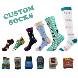 White Label Ready Apparel Custom <strong>Wedding</strong> Party <strong>Socks</strong> <strong>for</strong> Groomsmen Bridesmaids - Product Image 5