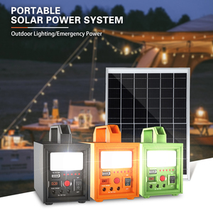 Station d'alimentation portable Solarthon 24Ah avec panneau solaire 60W, MPPT, onde sinusoïdale pure, générateur <span class=keywords><strong>de</strong></span> stockage d'énergie pour usage domestique - Product Image 2