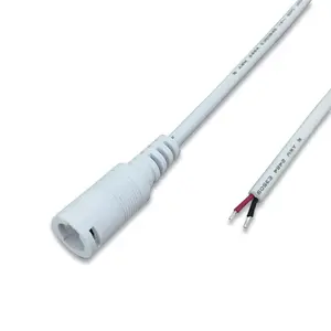 Fuente de alimentación de 12V, conector de alimentación CC de 5,5x2,1mm, enchufe macho a enclavamiento, hardware de Cocina led