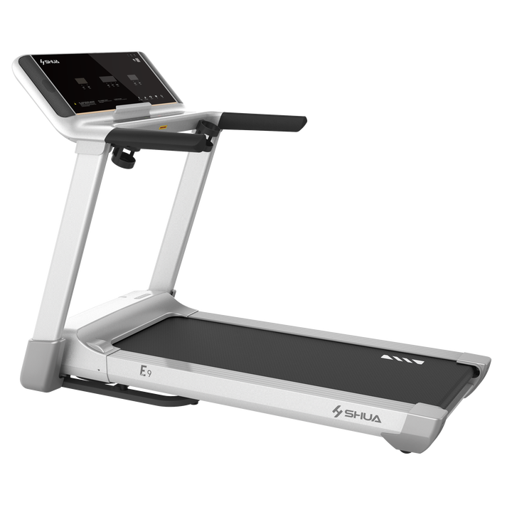 SHUA E9 home used treadmill running machine with 15.6 