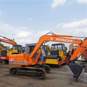 Pelleteuse sur chenilles Hitachi d'occasion en bon état Pelleteuse EX60 d'occasion de 6 tonnes Prix de vente - Product Image 1