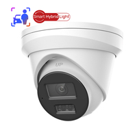 Caméra IP POE Vikylin, fabricant de vidéosurveillance, OEM HIK, lumière rouge et bleue intelligente ColorVu, 5MP 8MP, dissuasion active, intérieur/extérieur